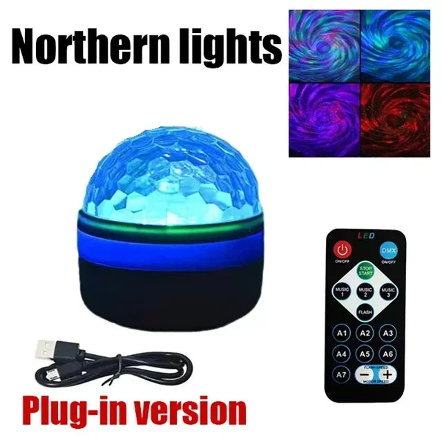 Northern Aurora/Water Ripple Projector Lamp LED