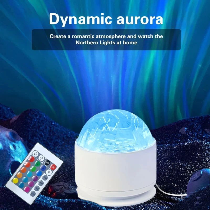 Northern Aurora/Water Ripple Projector Lamp LED