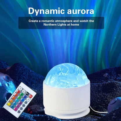 Northern Aurora/Water Ripple Projector Lamp LED