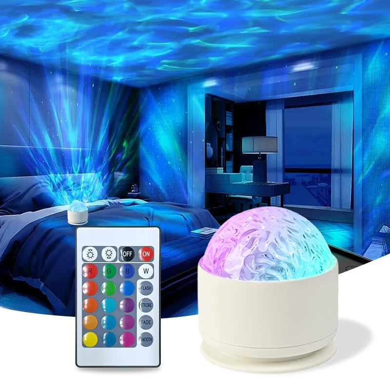 Northern Aurora/Water Ripple Projector Lamp LED
